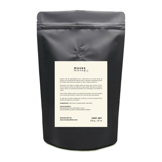 Typica y Mundo Novo | TUESTE ALTO | Molido | 250 g